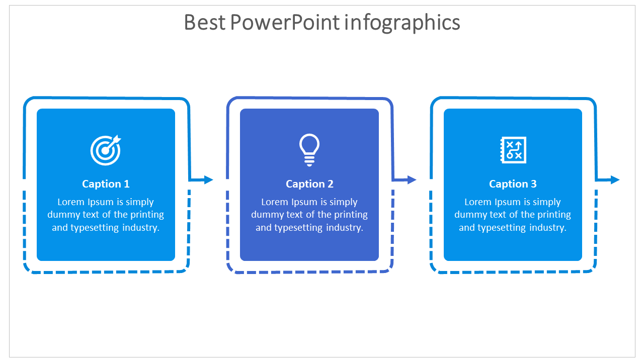 best powerpoint infographics-blue